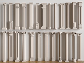 Jane's Roman Column 3d model