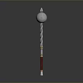 Scepter Ancient Scepter Cane Ancient Scepter Magic Scepter Metal Scepter Classical Scepter Magic Scepter 3d model