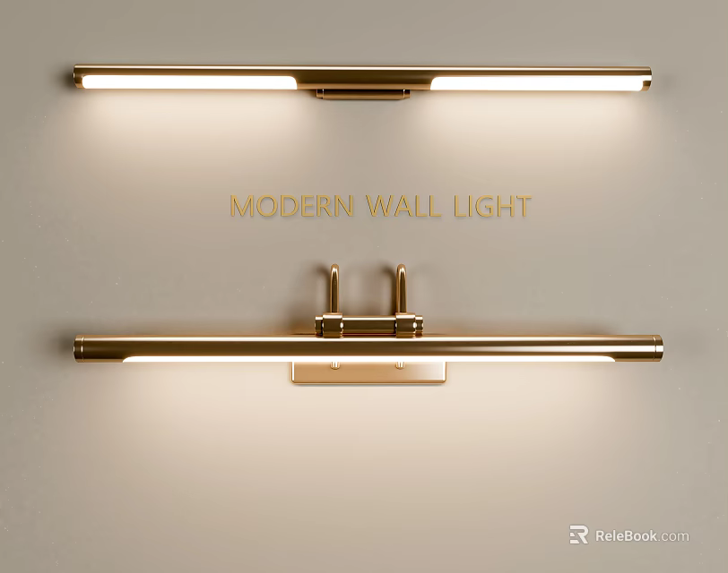 Modern Wall Light Sleek Design For Contemporary Home Interior Elegant Lighting Fixture 3d model 