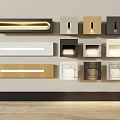 Stair induction lamp 3d model