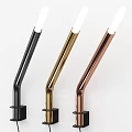 Modern Gold Wall Light with Cross Design and Metal Structure for Home Decoration