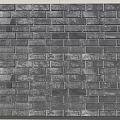 Modern Gray Brick Pattern Textured Ceramic Floor Tile For Interior Design 3d model