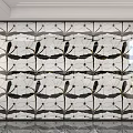 background wall 3d model