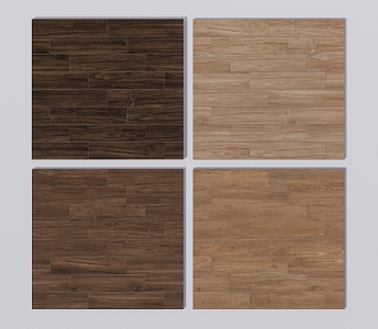 Modern Wood Flooring 3d model