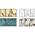 Decorative Animal Paintings Collection Featuring Deer Giraffe Elephant And Natural Designs