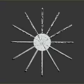 Stainless Steel Kitchen Whisk With Simple Design For Home Baking And Cooking
