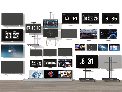 TV screen 3d model