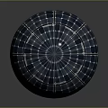 Qsunlight Spherical Solar Panel Design With Blue Grid Pattern And Reflective Surface