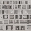 Modern windows Combination glass windows Floor-to-ceiling windows Balcony windows Bay windows Bedroom windows sliding windows casement windows Doors and windows 3d model
