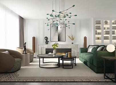 Living room 3d model