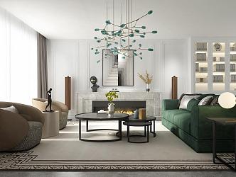 Living room 3d model