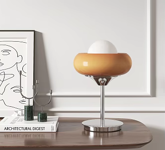 Modern table lamp 3d model