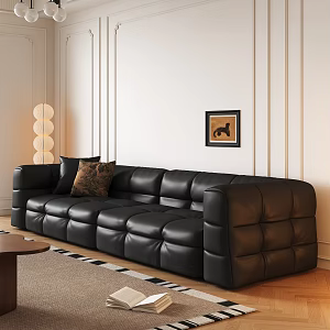 French Multiplayer Sofa 3d model