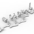 Modern Lock Head Lock Head 3d model