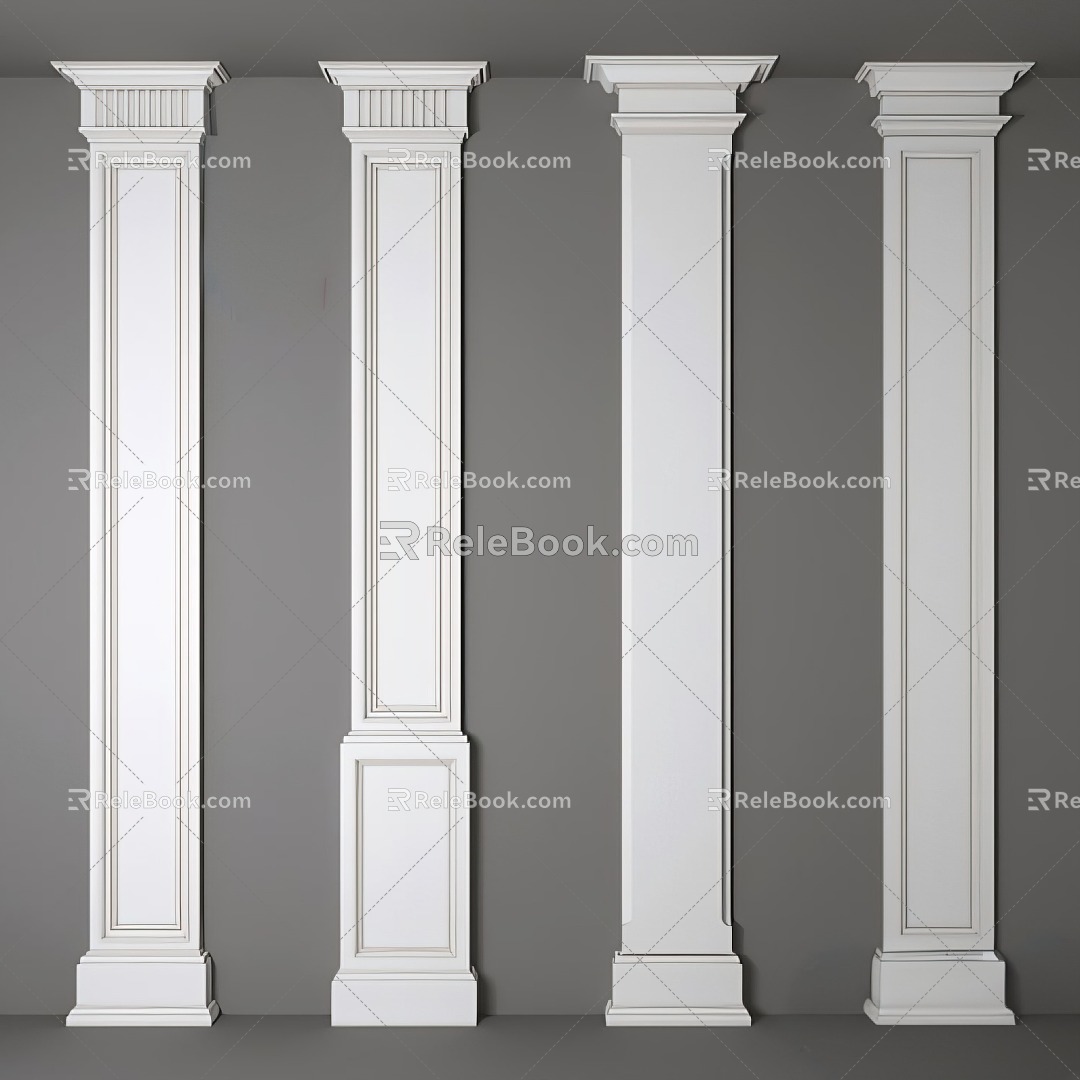 Jane's Roman Column 3d model