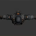 Military Character Model With Armored Outfit Helmet And Tactical Gear