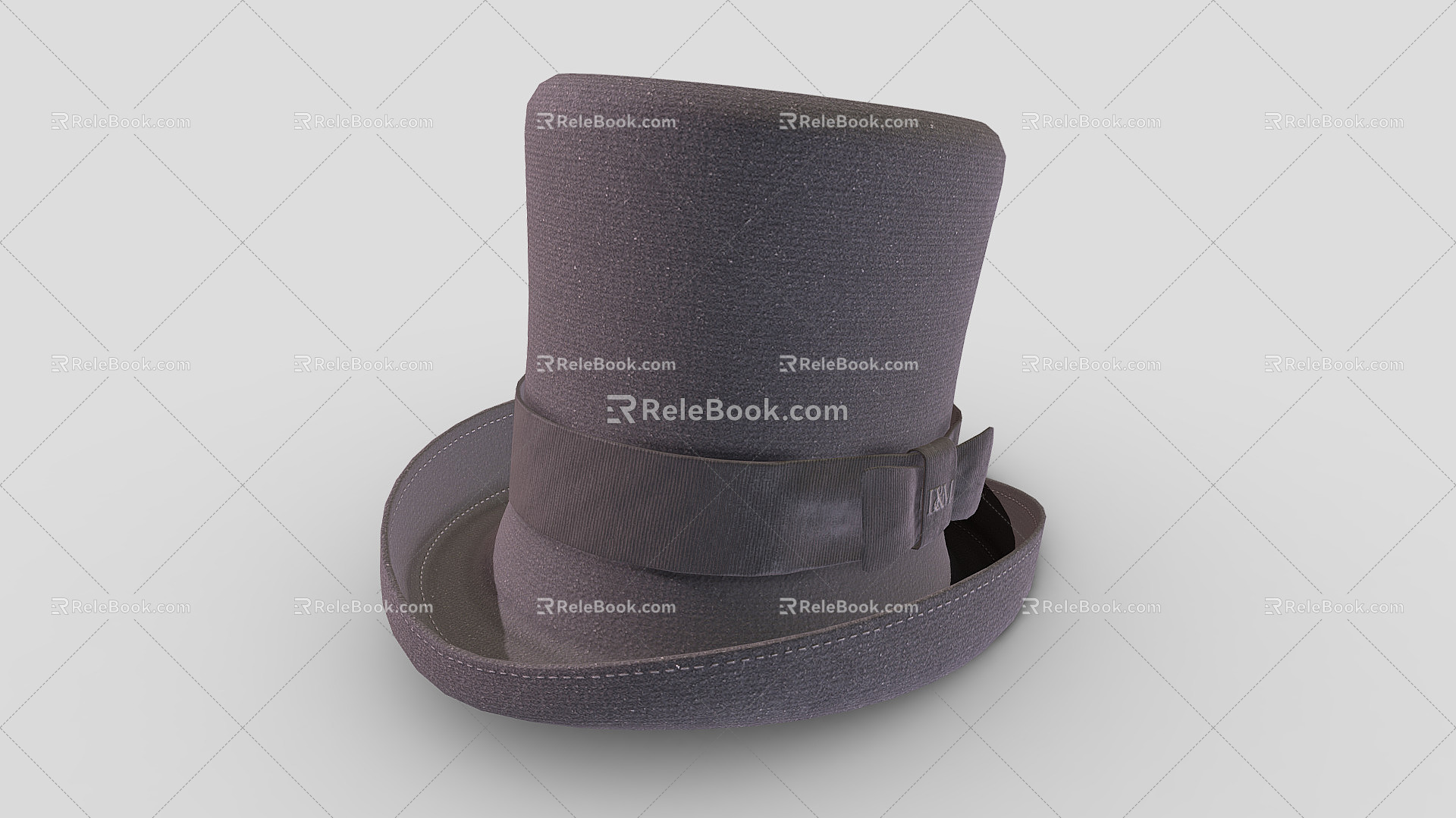 Modern Hat Topper 3d model