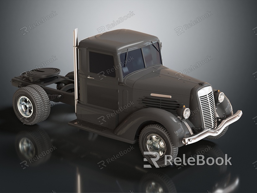 Modern Truck Big Truck model