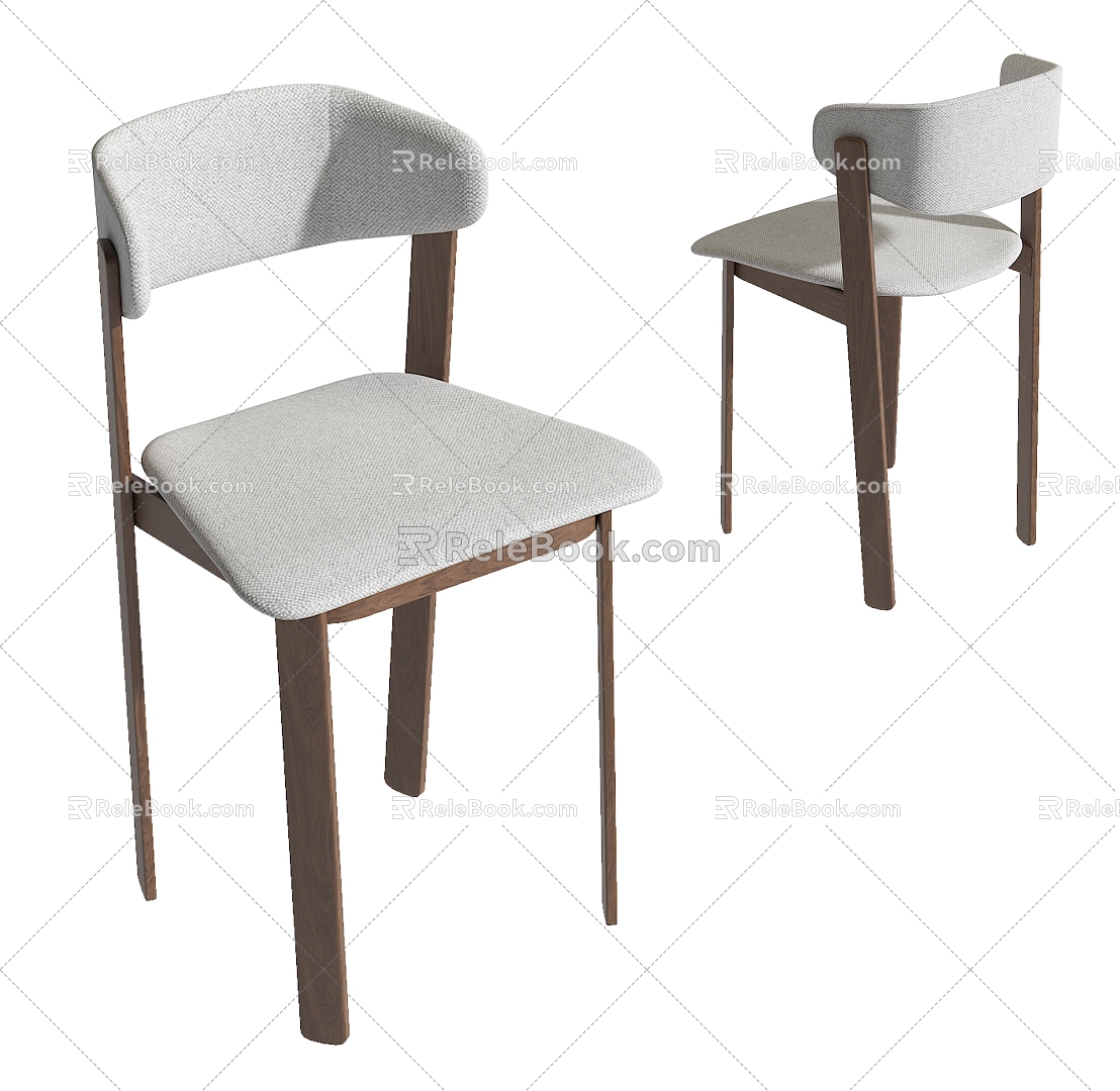 Modern Dining Chair 3d model