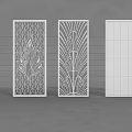 Stylish Room Dividers With Intricate Patterns Metal Frames And Glass Panels
