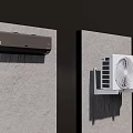 LG Wall Mounted Air Conditioner Fan Modern Design For Home Cooling
