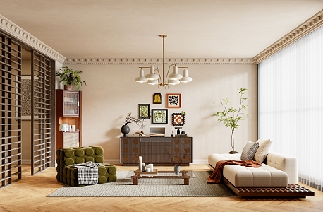 The Silent Living Room 3d model