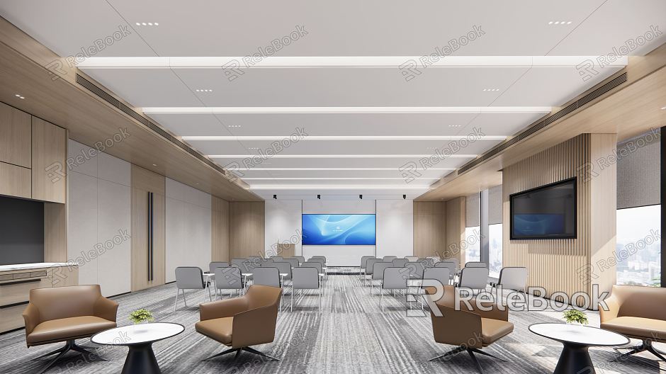 Modern Conference Room Training Room model