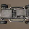 Rugged Off Road Buggy With Tubular Frame Large Tires And Open Cockpit
