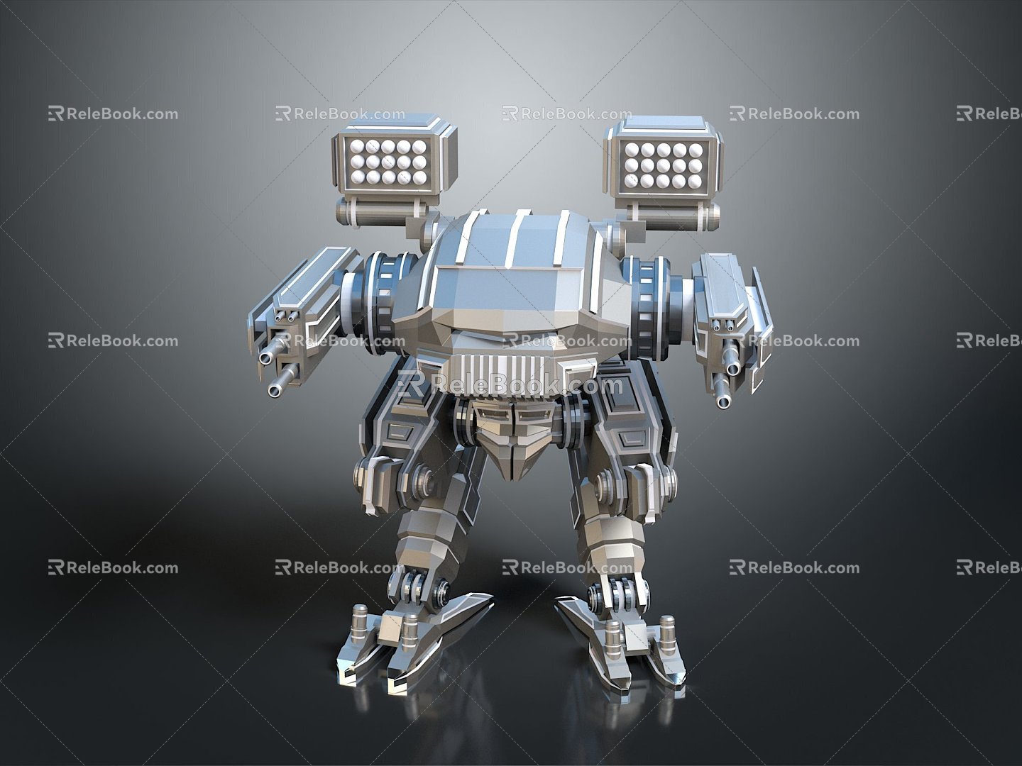 Humanoid robot robot science fiction robot robot industrial robot intelligent robot 3d model