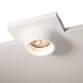 Modern White Recessed Ceiling Downlight Spotlight with Warm Soft Light for Home Lighting 3d model