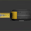 High Quality 5M Tape Measure With Yellow Black Design And Rubber Grip