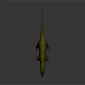Modern Crocodile Fassora Alligator Nile Alligator 3d model