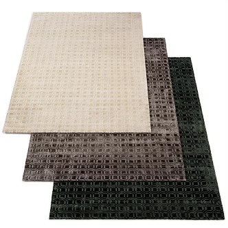 Modern Square Carpet Benuta Carpet 3d model