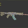 Science Fiction Weapon Future Weapon Science Fiction Equipment Concept Weapon Next Generation Weapon Next Generation Equipment 3d model