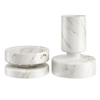 Ornaments Ashtray Art Ceramic Jewelry 3d model