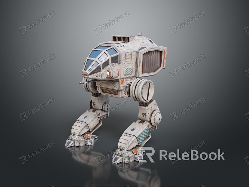 Mech Warrior Mech Soldier Machine Battlearm Mechanical Battlearm Machine Fighter Robot model