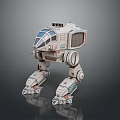 Mech Warrior Mech Soldier Machine Battlearm Mechanical Battlearm Machine Fighter Robot 3d model