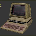 Vintage Commodore PET 2001 Old Computer With Keyboard And Monitor