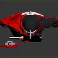 Armor Clad Character With Red Dragon Creature Spiked Helmet And Sword In Black White Armor