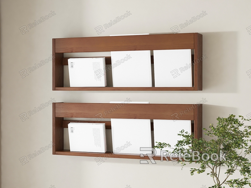 Modern Bookshelf model