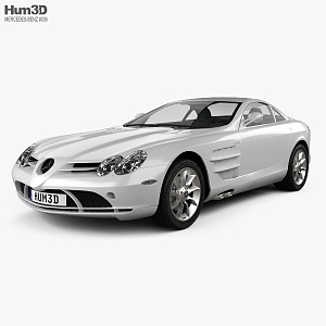 Benz Mercedes Benz SLR McLaren 2005 3d model