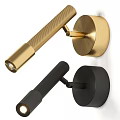 Modern Gold and Black Wall Lamps with Sleek Contemporary Design for Home