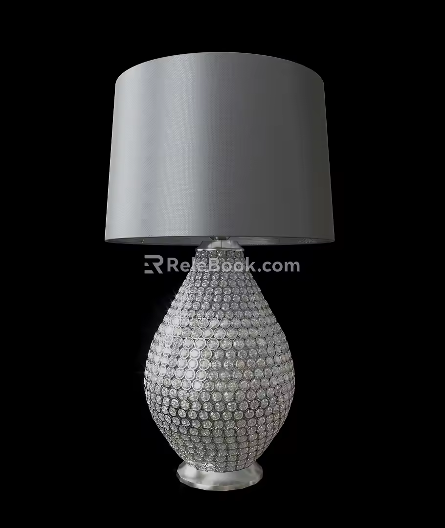 Light Luxury Table Lamp 3d model