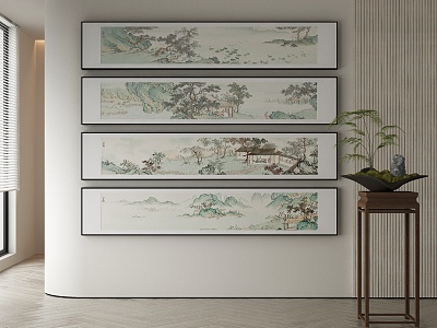 New Chinese Decorative Painting model