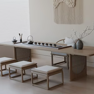 Modern Tea Room 3d model