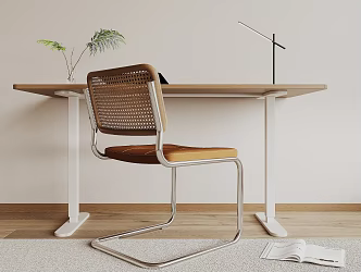 modern desk chair 3d model