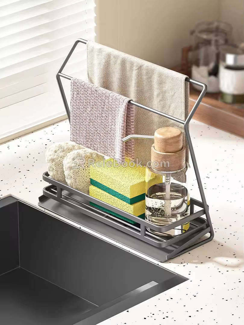 Sink Storage Rack 3d model