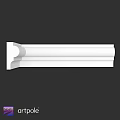 White Decorative Architectural Molding For Interior Wall And Ceiling Design