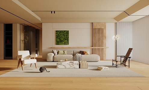 Living room 3d model