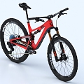 Bicycle Bike Mountain Bike Racing Bike Variable Speed Bike 3d model